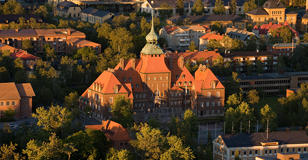 Rådhuset syns från alla håll i stan