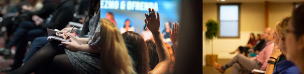 Bild på människor i arbete