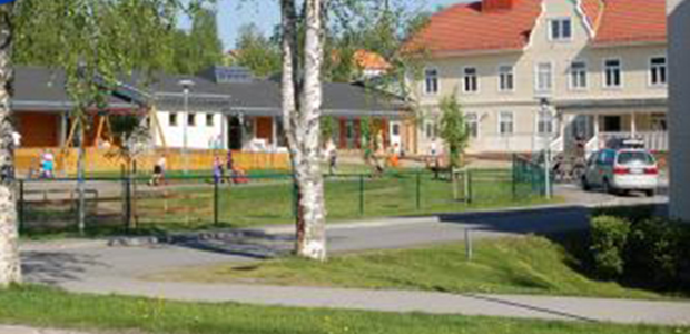 bild på en förskolebyggnad
