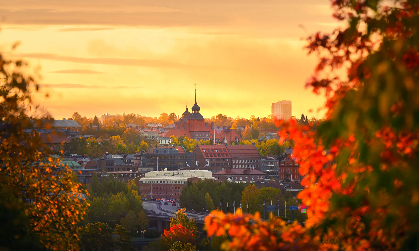 Östersund sett från vattnet