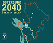 Framsida på Östersund 2040 reviderade versionen