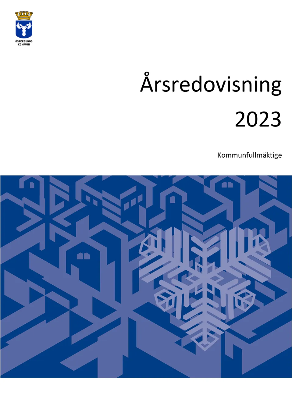 Framsidan på dokumentet Årsredovisning 2023