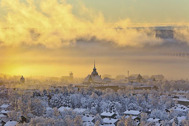 Vintervy Östersund