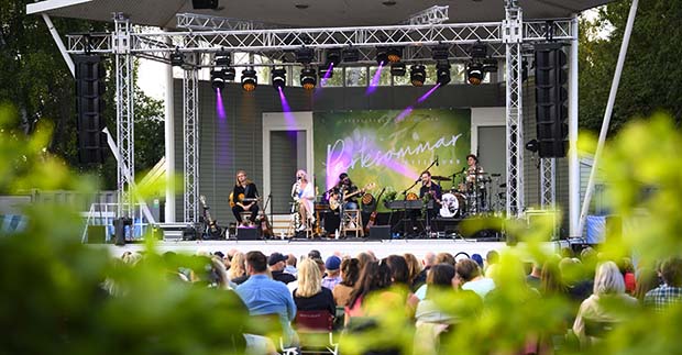 Parksommar i Badhusparken 2021 Foto: Göran Strand