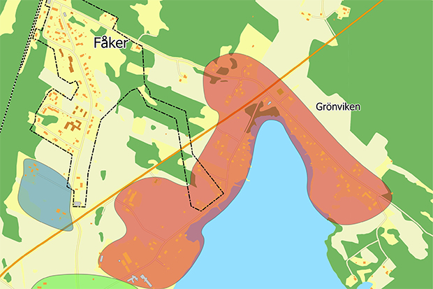 Vi bygger ut det kommunala nätet för avloppsvatten med början i Grönviken.