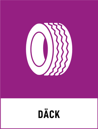Symbol för däck