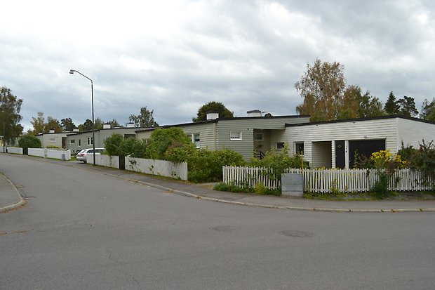 Miljöbild över kvarteret Drevern.