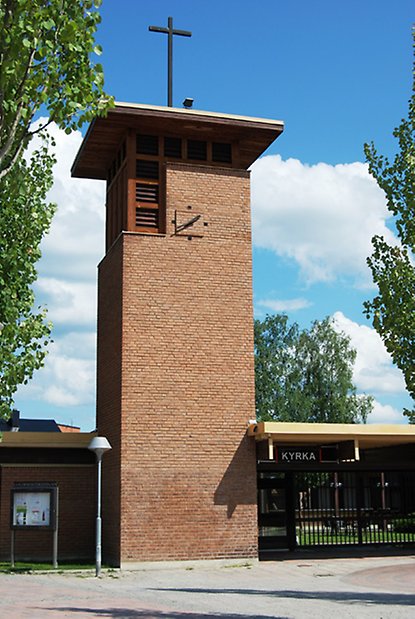 Lugnvikskyrkans klocktorn