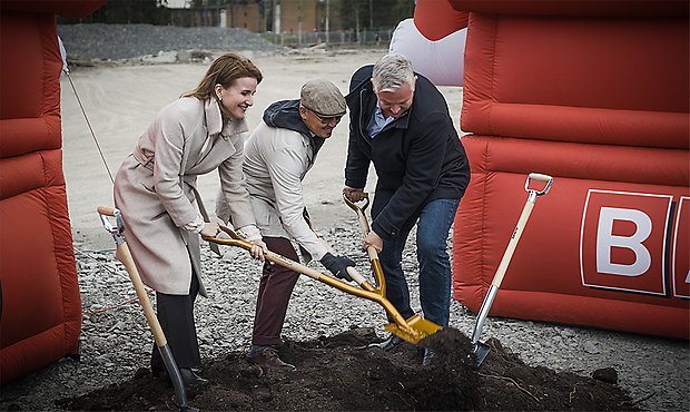 Först spdatag på Betongen. 