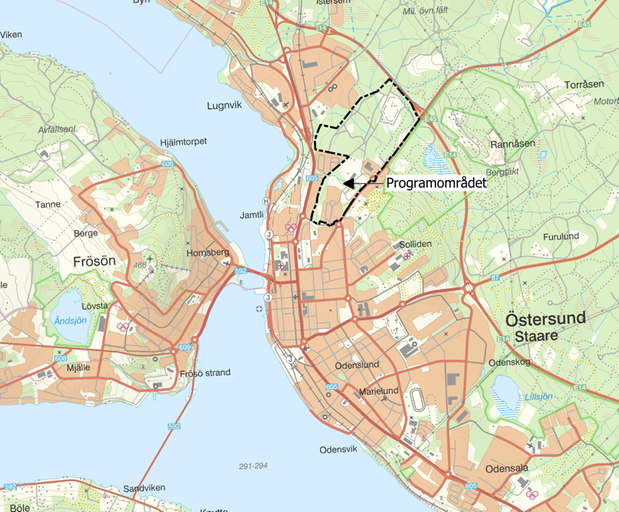 Mall för kartbild