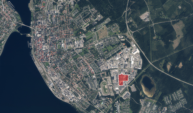 Mall för kartbild