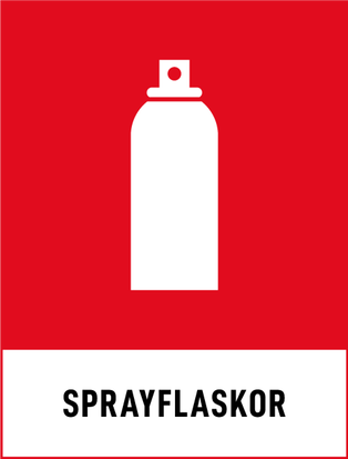 Symbol för sprayflaskor