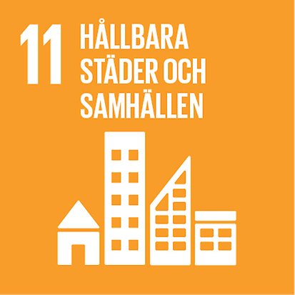 Mål 11 globala målen: Hållbara städer och samhällen