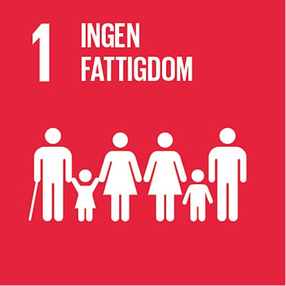 Mål 1 av de globala målen: Ingen fattigdom