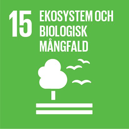 Mål 15 globala målen: Ekosystem och biologisk mångfald