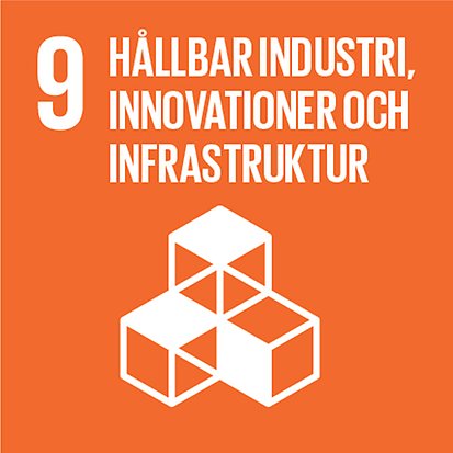 Mål 9 Globala målen - hållbar industri, innovationer och infrastruktur