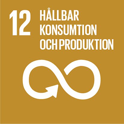 Mål 12 Globala målen - hållbar konsumtion och produktion