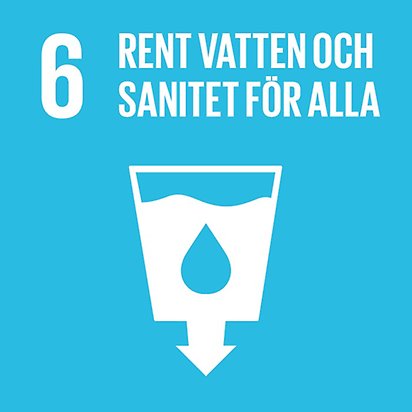 Mål 6 globala målen: Rent vatten och sanitet för alla