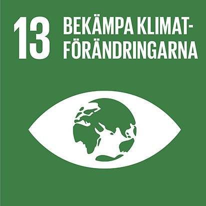 Mål 13 globala målen: Bekämpa klimatförändringarna